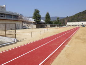 中学校運動場整備