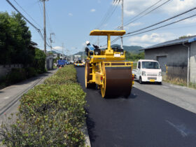 西道維第110号国道377号道路維持修繕工事(舗装工)