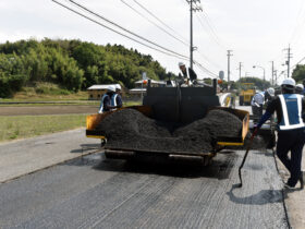 西道維第110号国道377号道路維持修繕工事(舗装工)