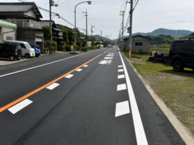 西道維第110号国道377号道路維持修繕工事(舗装工)