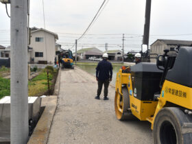 観音寺市市道五軒屋線排水管更新工事