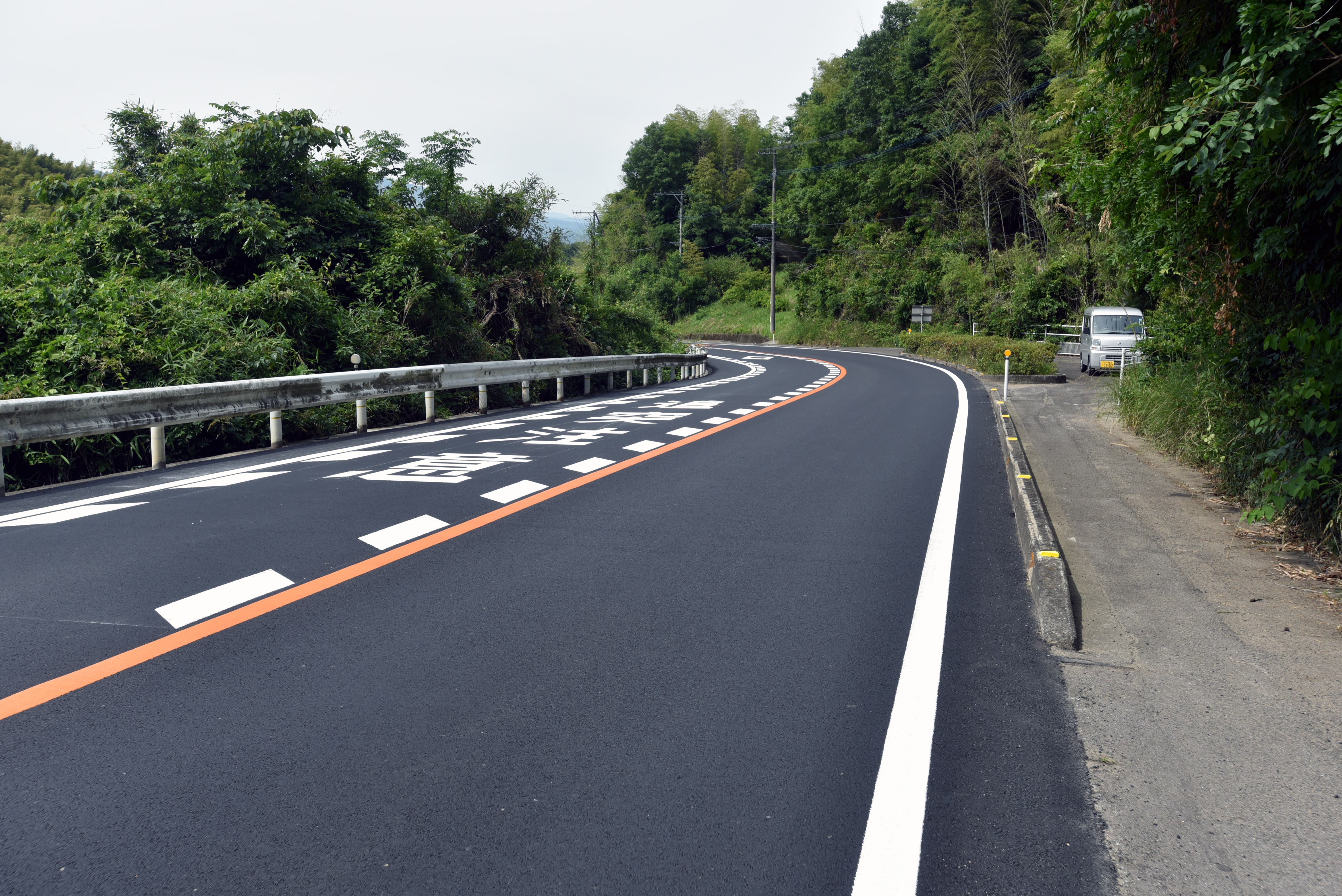 西道維第101号国道377号道路維持修繕工事(舗装工)夜間