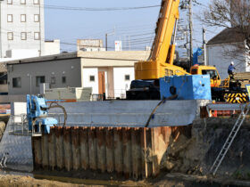 (防災・安全社会資本整備交付金)街路事業栄町七間橋線道路整備工事(第3工区)(橋梁下部工)